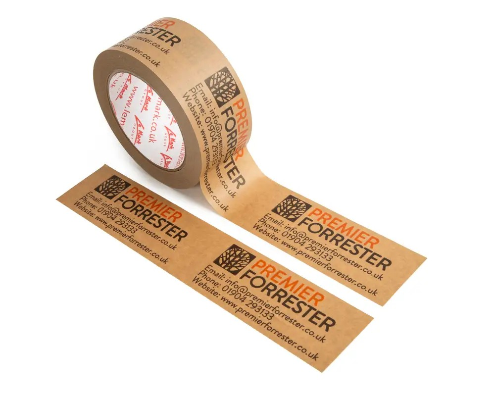Bespoke Printed Paper Tape 50mm x 50m
