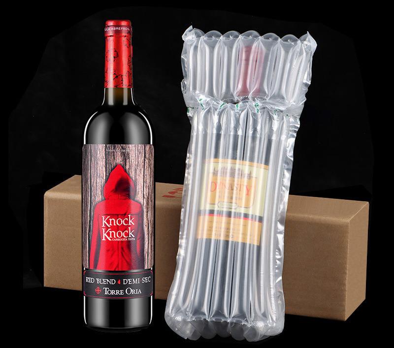 Inflatable Shock Resistant Wine Bottle Air Bags