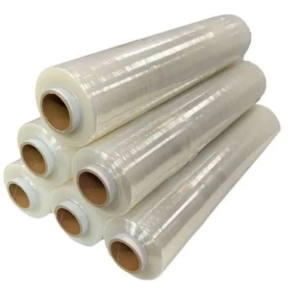 Clear Heavy Duty 23 Micron Pallet Stretch Wrap 400mm x 300m